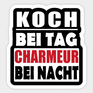 Koch Chefkoch Gemüse Küche Profi Kochen Sticker